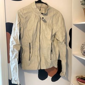 Light cream jacket